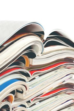  Beyaz arka plan üzerinde moda makaleleri ve Katalog tasarımı
