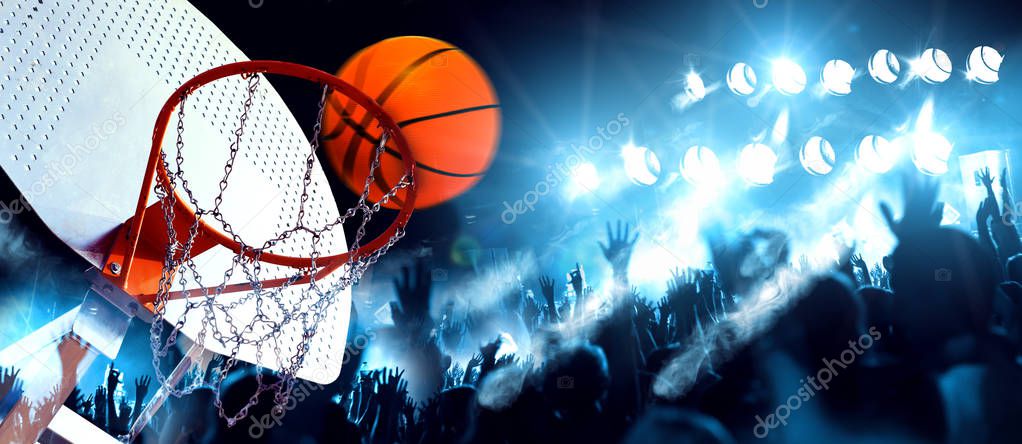 Sports and entertainment. Basketball and team sports.