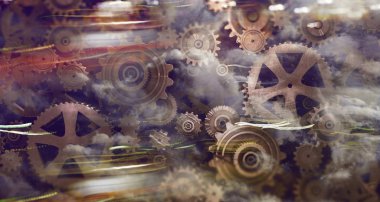 Dişli dişli arka plan