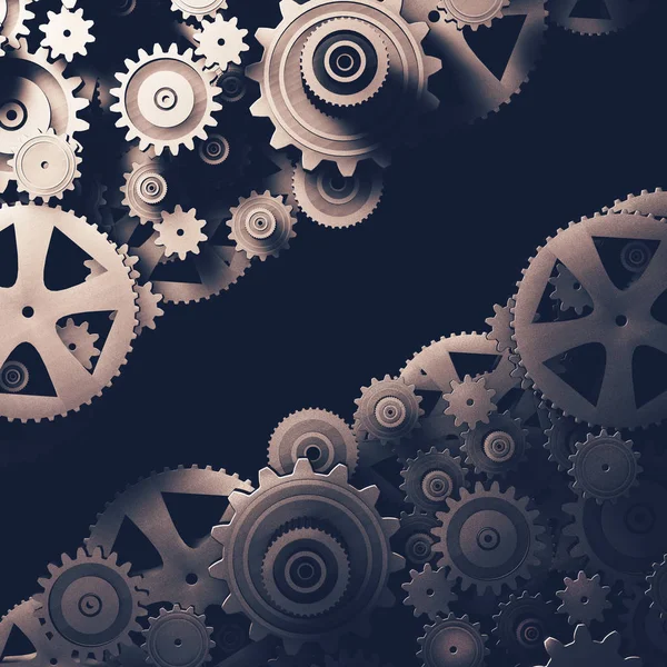 Gear cog background — Stock Photo, Image