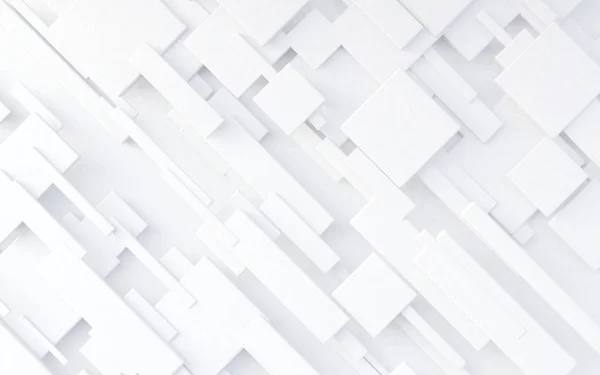 흰색 큐브 배경 — 스톡 사진