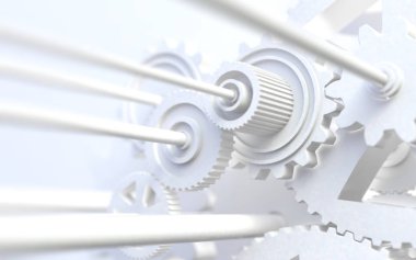 Endüstri ve mühendislik soyut arka plan.