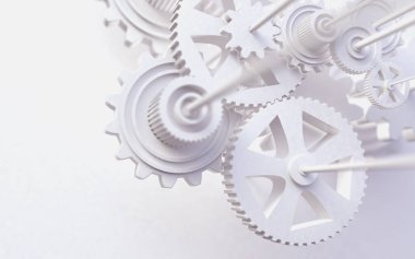 Endüstri ve mühendislik soyut arka plan.