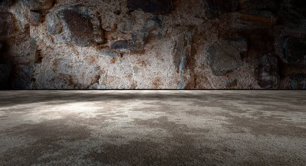 Ілюстрація Абстрактний Фон Міського Способу Життя Стіна Стіни Цементна Підлога — стокове фото