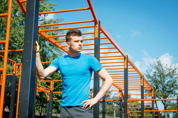 Atleta em treinamento — Fotografia de Stock