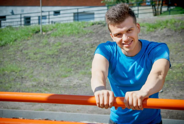 Atleta em treinamento — Fotografia de Stock