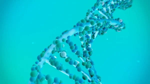 DNA双螺旋 — 图库照片