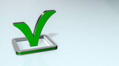 onay işareti kavramı