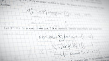 Matematik araştırma kağıt
