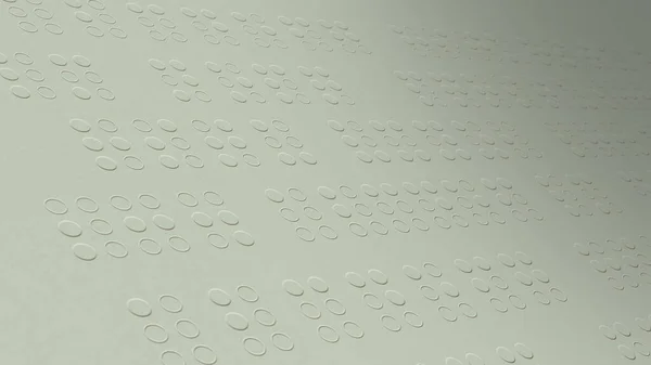 Papier Tekstem Braille Tekst Jest Dobrze Znanym Ipsum Lorem Renderowanie — Zdjęcie stockowe