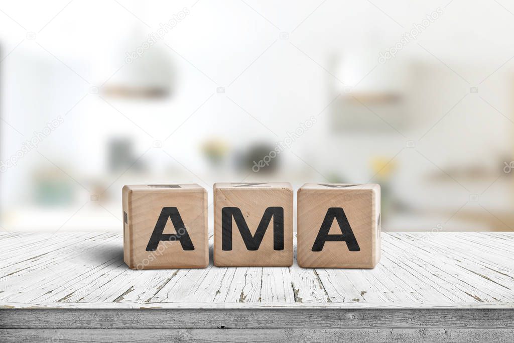 AMA ask me anything message