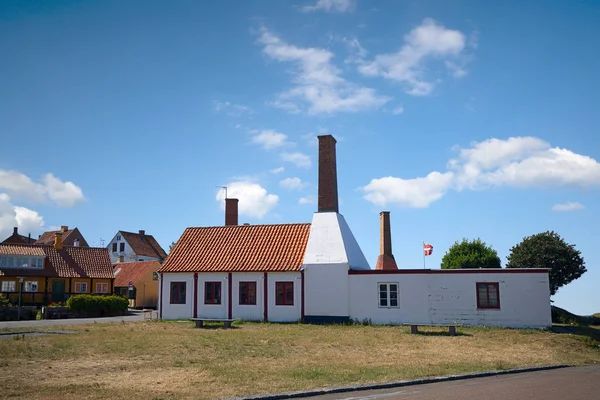 Industrial smokehouse in Denmark — Stock Photo, Image