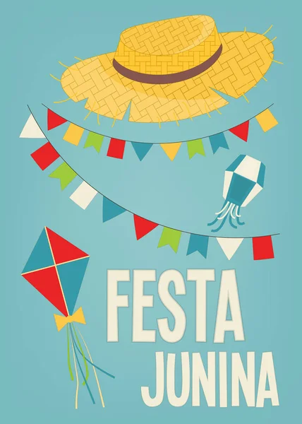 Festa Junina - Brazílie Festival — Stockový vektor