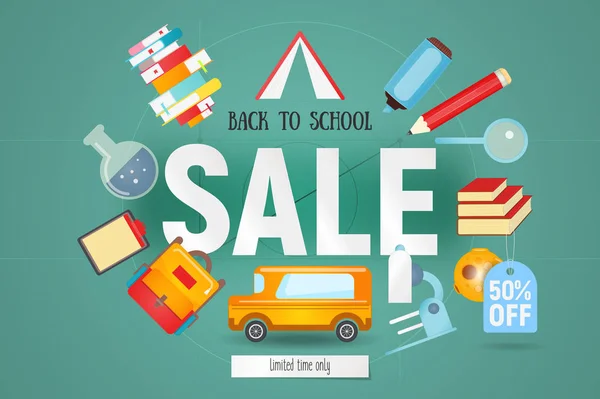 Πώληση σχολείο — Διανυσματικό Αρχείο