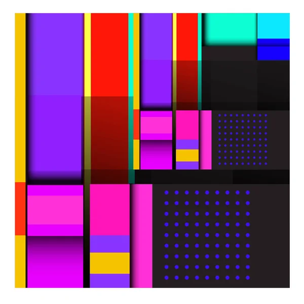 Трендовые Кривые Геометрические Мемфисные Элементы Цветового Дизайна Ретро 90S Стиль — стоковый вектор