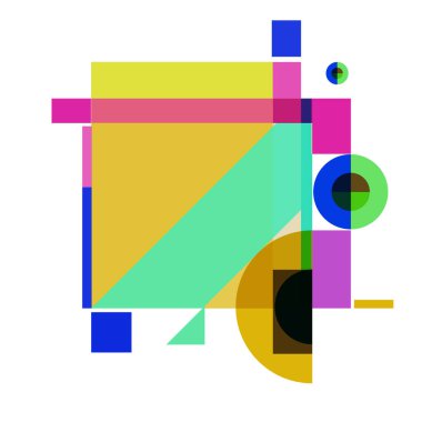 Vektör soyut geometrik renkli arka plan.