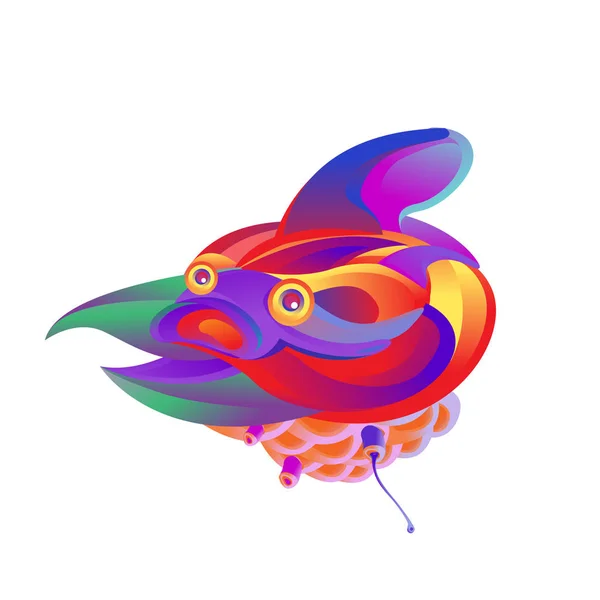 Illustration Oiseau Vectoriel Pour Logo — Image vectorielle