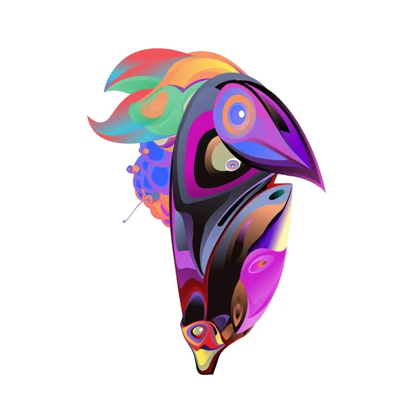 Vector bird illustration for logo design
