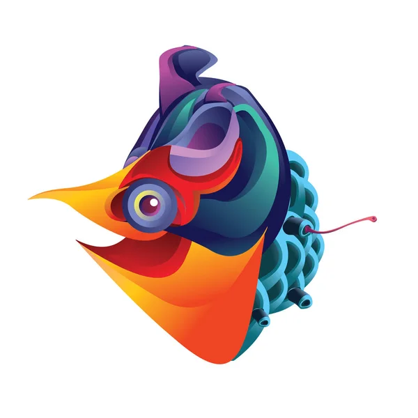 Vektorvogel Illustration Für Logo Design — Stockvektor