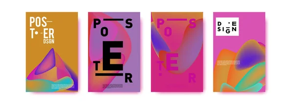 Abstraktní Barevné Kapalných Vývrtka Barvy Pozadí Pro Návrh Plakátu Vektor — Stockový vektor