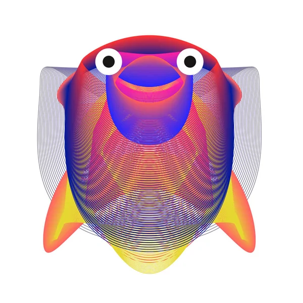 Bunte Und Verschiedene Animal Face Illustration Symbol Für Hintergrundbilder Dynamischer — Stockvektor