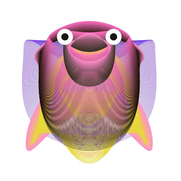 Icône Illustration Visage Animal Coloré Divers Pour Fond Écran Flux — Image vectorielle