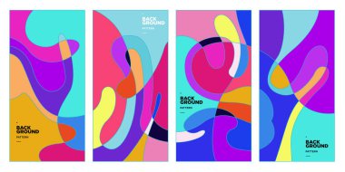 Vektör paneli arkaplanı ve sosyal medya post tasarım şablonu