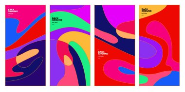 Vektör paneli arkaplanı ve sosyal medya post tasarım şablonu