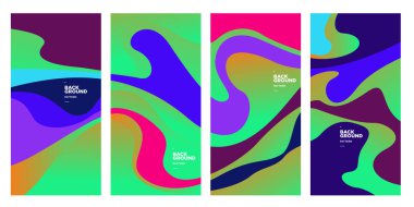 Vektör paneli arkaplanı ve sosyal medya post tasarım şablonu