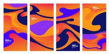 Vektör paneli arkaplanı ve sosyal medya post tasarım şablonu