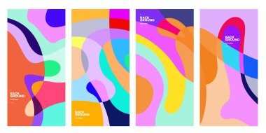 Vektör paneli arkaplanı ve sosyal medya post tasarım şablonu