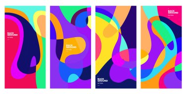 Vektör paneli arkaplanı ve sosyal medya post tasarım şablonu