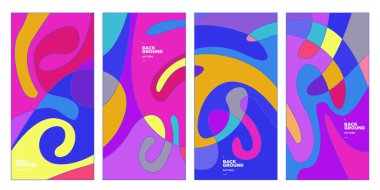 Vektör paneli arkaplanı ve sosyal medya post tasarım şablonu