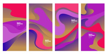 Vektör paneli arkaplanı ve sosyal medya post tasarım şablonu