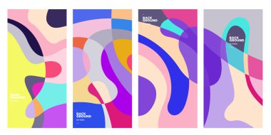 Vektör paneli arkaplanı ve sosyal medya post tasarım şablonu