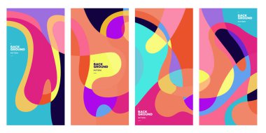 Vektör paneli arkaplanı ve sosyal medya post tasarım şablonu