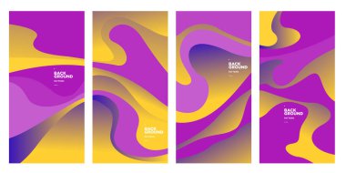 Vektör paneli arkaplanı ve sosyal medya post tasarım şablonu