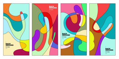 Vektör paneli arkaplanı ve sosyal medya post tasarım şablonu