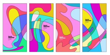 Vektör paneli arkaplanı ve sosyal medya post tasarım şablonu