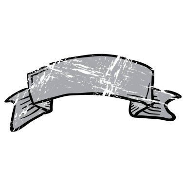 Grunge karikatür çizimi dövme kaydırma afiş