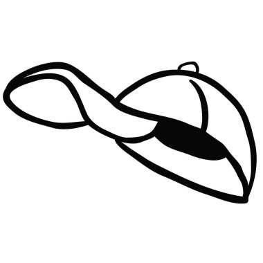 siyah ve beyaz kap karikatür