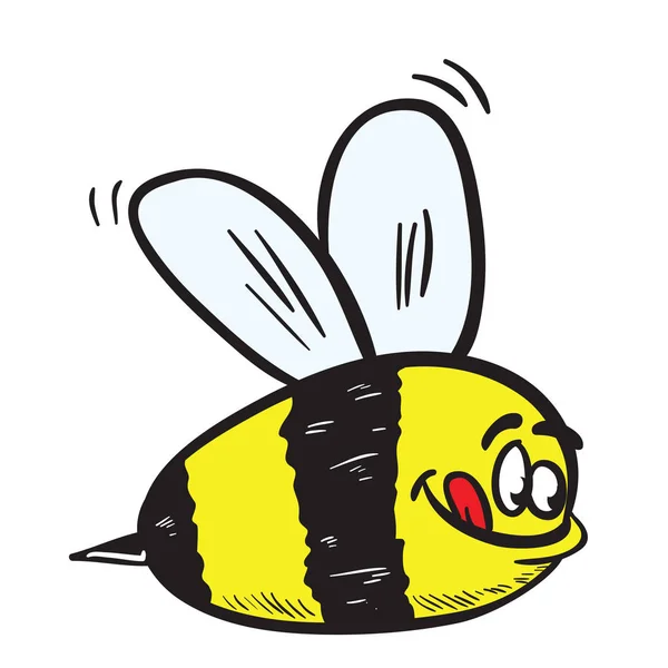 Смешная Картинка Мультфильма Про Пчёл — стоковый вектор