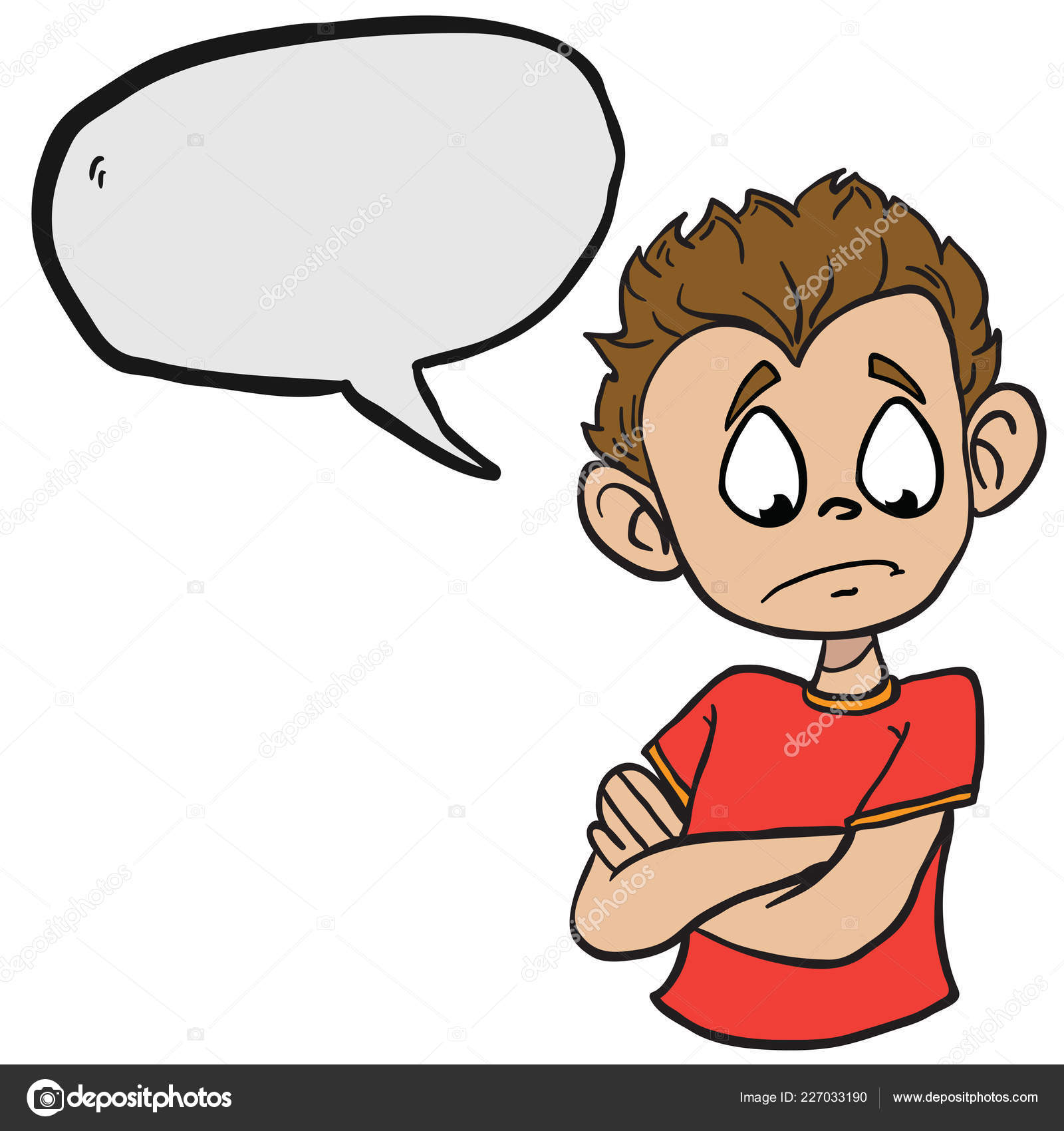 Sad Boy Speech Bubble Cartoon Illustration Isolated White Stock Vector Image by ©ainsel #227033190 Sad Boy Speech Bubble Cartoon Illustration Isolated White Stock Vector Image by ©ainsel #227033190