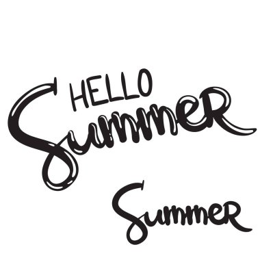 el yazılı ifade Merhaba yaz yazı