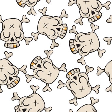 şirin kafatası seamless modeli