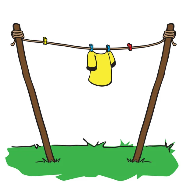 Clothesline cartoon Vector Art Stock Images | Depositphotos Clothesline cartoon Vector Art Stock Images | Depositphotos
