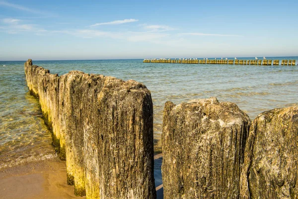 Old Groins Baltic Sea — Stock Photo, Image