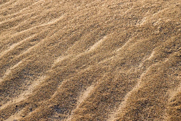 Песок Пляжа Волнами — стоковое фото