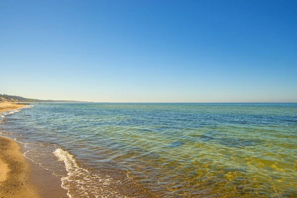 Mar Báltico Polonia Playa Orzechowo Polonia — Foto de Stock