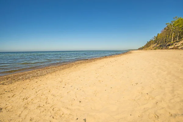 Mar Báltico Polonia Playa Orzechowo Polonia — Foto de Stock